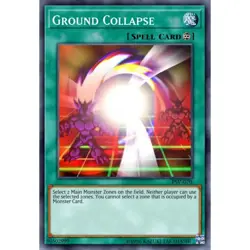 Ground Collapse - PSV-070 - Common - Unlimited Edition Lightly Played Pharaohs S - Image 1