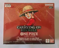 One Piece TCG OP-13 Carrying On His Will Booster Box EN New Sealed In Hand - Image 1