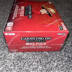 One Piece TCG OP-13 Carrying On His Will Booster Box New Sealed Bandai Namco - Image 4