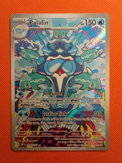 Palafin 200/197 - Obsidian Flames Illustration Rare - Pokemon Tcg - Near Mint - Image 1