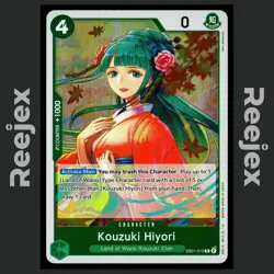 Kouzuki Hiyori - EB01-013 - Foil Rare - Extra Booster Memorial Collection - NM/M - Image 1