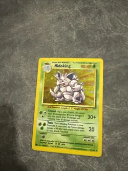 Nidoking 011/102 Base Set Holo - Image 1