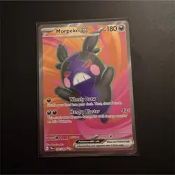 Morpeko EX - Ultra Rare - Pitch Black 102/084 - NM - Pokemon Card - Image 1