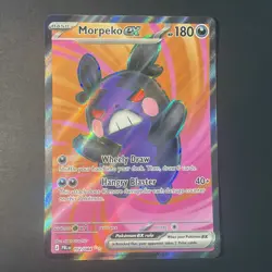Pokemon Morpeko ex 102 Pitch Black Ultra Rare Holo EN M/NM - Image 1
