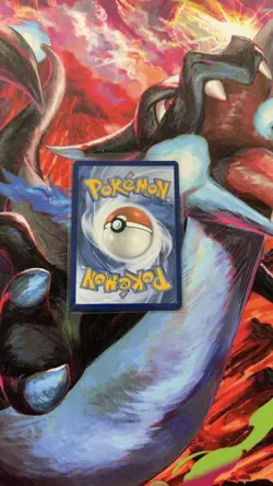 Morpeko ex 102/084 Ultra Rare Pitch Black Pokemon Holo NM - Image 2