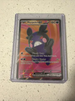 Morpeko ex - 102/084 - Ultra Rare - Pitch Black - Pokemon Card - Image 1
