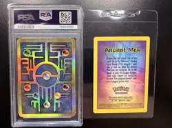 2000 Pokemon Game Promo ANCIENT MEW Movie Holo PSA 6 includes TCG card - Image 3