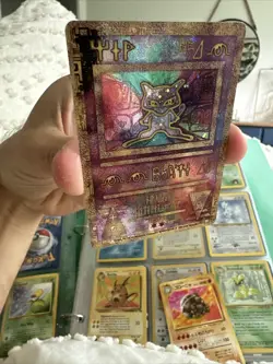 Ancient Mew 2000 Movie Promo Card Holo Ultra Rare Pokemon TCG LP/NM +FREE Mew #8 - Image 3