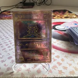ANCIENT MEW Full-Art Holo Rare 2000 Movie Promo - Pokemon TCG - Image 1