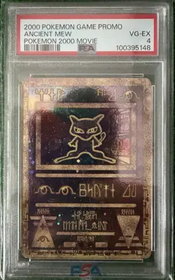 Ancient Mew Holo Promo Pokemon 2000 Movie 2000 PSA 4 Graded Pokemon TCG - Image 1