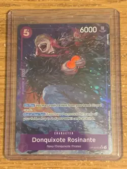 Donquixote Rosinante OP10-072 SR Alt Art Royal Blood One Piece Card Game - Image 3