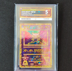Ancient Mew 1 Pokemon TCG Movie Promo Cosmos Holo English 2000 Ace 5 EX - Image 1