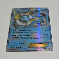 Vaporeon-EX 24/83 Generations Holo EX Ultra Rare Pokemon TCG Card English - Image 1
