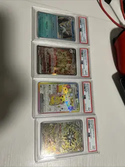 Pokemon TCG Lot of 4 PSA Graded Slabs - Various Sets & Characters - PSA Cards - Image 1