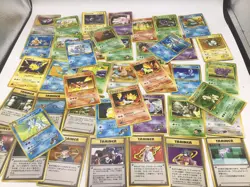 VTG 1996 Nintendo Pokemon Japanese Pocket Monster Trading Card Game Lot of 43 - Image 1