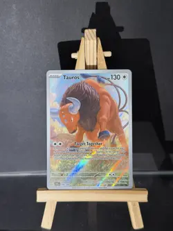 Pokemon TCG Tauros 096/086 Chaos Rising Illustration Rare Near Mint - Image 1