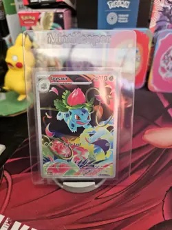 Pokemon TCG Mega Evolutions Ivysaur Illustration Rare Card 134/132 NM - Image 1