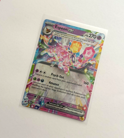 Espeon ex 034/131 Prismatic Evolutions Double Rare Holo Full Art English - Image 1