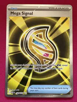 Mega Signal - 171/132 - Mega Evolution Ultra Rare - Image 1