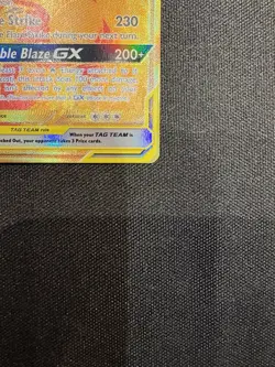 Pokemon TCG Reshiram Charizard GX Sun Moon SM247 Holo Promo - NM - Image 3