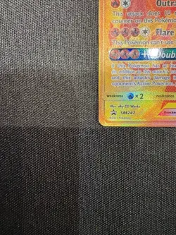 Pokemon TCG Reshiram Charizard GX Sun Moon SM247 Holo Promo - NM - Image 4