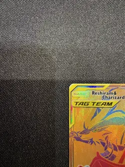 Pokemon TCG Reshiram Charizard GX Sun Moon SM247 Holo Promo - NM - Image 5