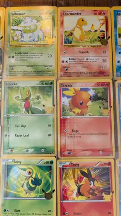 Pokemon Celebrations 25th Anniversary JUMBO Cards Lot First Partners + Extras - Image 4