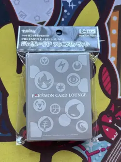 Pokemon Center Card Sleeves - Card Lounge - Japanese Import - 64 Count - Sealed - Image 1