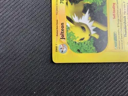 Jolteon 13/144 Reverse Holo Rare Pokemon TCG Skyridge Vintage Card WOTC - Image 4