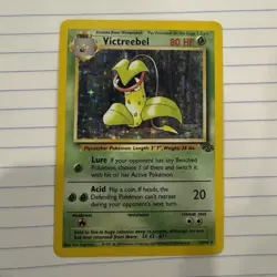 Pokemon TCG Victreebel Jungle 14/64 Holo Rare Unlimited English 1999 80HP - Image 1