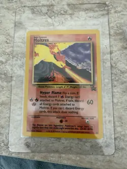 Pokemon Moltres Black Star Promo #21 NM Non-Holo Rare Card - Image 1