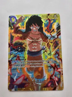 Monkey D Luffy Op09-119 SEC English - Emperors in the New World - One Piece TCG - Image 1