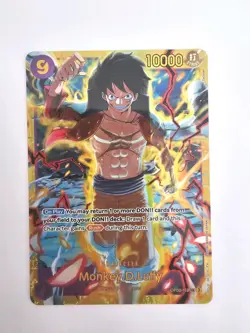 Monkey D Luffy Op09-119 SEC English - Emperors in the New World - One Piece TCG - Image 1