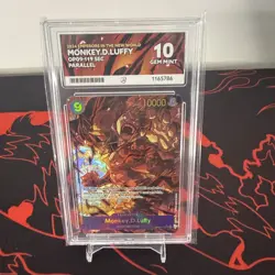Monkey D. Luffy OP09-119 SEC Emperors in the New World One Piece ACE 10 - Image 1