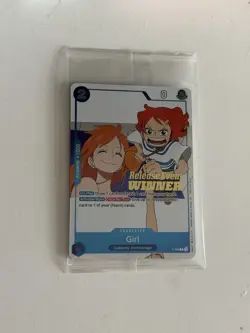 Girl (OP14 Release Event Winner) - One Piece Promo Cards (P-096) English Sealed - Image 1