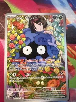 Pokemon TCG: Ascended Heroes (218/217) Erika's Tangela Illustration Rare (NM) - Image 1