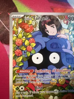 Pokemon TCG: Ascended Heroes (218/217) Erika's Tangela Illustration Rare (NM) - Image 5