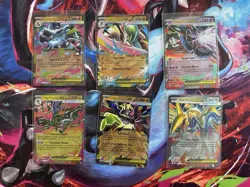 Pokemon TCG 6X Mega EX Card Bundle - Image 1