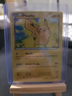 Pokemon Pikachu TCG Base Cosmos Holo Card 42/146 XY Base Set Near Mint - Image 1
