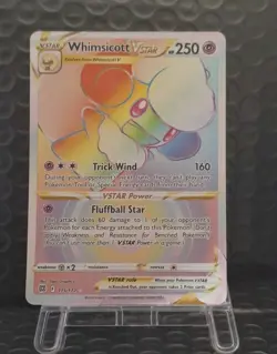 Pokemon Card TCG Whimsicott Vstar - Brilliant Stars 175/172 - Holo Secret Rare - Image 1