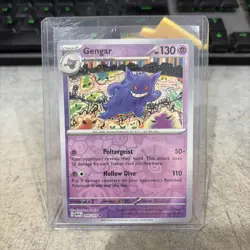Gengar 094/165 Reverse Holo 151 RARE CARD - Image 1