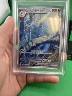 Pokemon TCG Dragonair Illustration Rare Card 181/165 Scarlet & Violet 151 Psa 8 - Image 4
