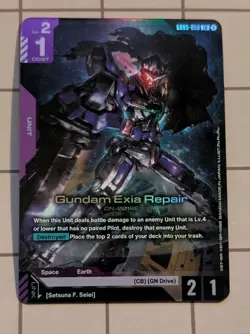 Gundam Card Game - GD05-050 - Gundam Exia Repair - LR - Image 1