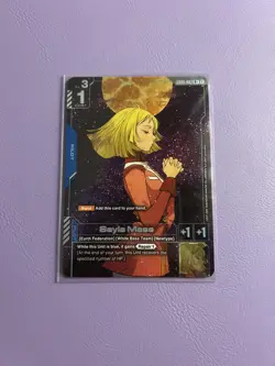 Gundam Card Game TCG GD01 Newtype Rising GD01-087 Sayla Mass R+ Alt Art - Image 1
