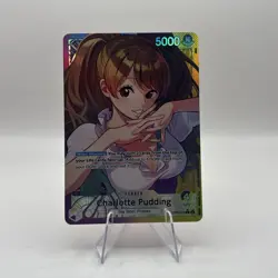 One Piece TCG Charlotte Pudding OP08-058 Alt Art Leader Two Legends NM English - Image 1