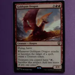 Goldspan Dragon M3C 0212 NM Modern Horizons 3 MTG - Image 1