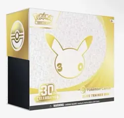 Pokemon TCG 30th Anniversary Pokemon Center ETB *PRESALE SEALED* - Image 1