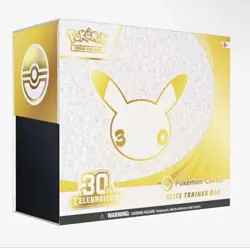 Pokemon TCG 30th Anniversary Pokemon Center ETB *PRESALE SEALED* - Image 1