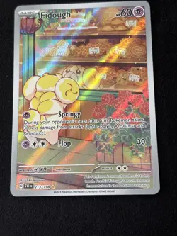 Pokemon Fidough Holo Illustration Rare Card 213/198 Sv01 Scarlet Violet Base Set - Image 1