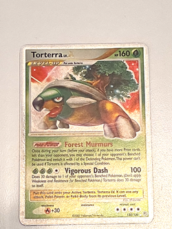 Torterra Level X 122/130 Diamond and Pearl Holo Pokemon Card, Near Mint - Image 1
